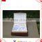 leather book shape special packing gift box