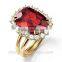 Latest Designs Gold Plated Diamond Wedding Ring
