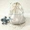 Lead Free Practical Recyclable Cotton Gym Sack Drawstring Bag