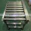 Gravity roller conveyors line for carton conveying