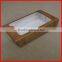 High Quality Golden Card Paper Box With Window Wholesale