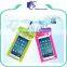 Wholesale colorful pvc waterproof pouch for cell phone