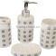 Fashional 4pcs bath accessories Ceramic;luxury and new design 4pcs bath accessories
