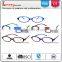 Wholesale plastic multicolor reading glasses with spring hinge small round frame