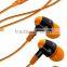 2014 AP01 new stylish plastic earphone /headphone with good quality