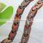 Wolesales special color for men with magnetic copper bracelet