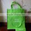 Fashion Reusable Foldable strawberry Shopping Tote Bag w/ Carrying Pouch in puce