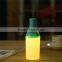 LED warm light USB ultrasinic bottle mist fragrance oil diffuser aromatherapy for home or offic
