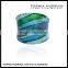Multi-Color Hand Made Glass Lampwork Murano Rings One Dozen Lot