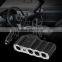 Car Cigarette Lighter Plug Power Adapter Output Dual USB Port 4 Way Car Cigarette Lighter Socket Splitter Charger 12V