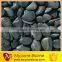 natural black round pebble stone