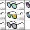 wicked round style sunglasses with mirrow lens arrow frame