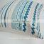 High quality blue dot and striped creative pillow covers,Custom decorative home printed pillows