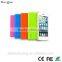 New 2015 6600mAh universal portable power bank dual USB charger external battery pack for cellphones