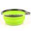 Premium Pet Collapsible Bowl for Food and Water Foldable Silicone
