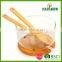 Large Glass Salad Bowls With Bamboo Lid