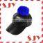 Wholesale fox fur pom pom baseball cap and hat