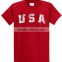 Comfort Blend Crew Neck Men American Flag T-shirt