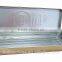 high quality silver hinged rectangular metal pen boxes
