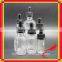  china skull shape glass dropper bottle/15ml 30ml 50ml glass skull bottle for e liquid with child&tamperproof dropper