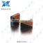 Multicolor Series Rectangle Goldstone and Black Glass Stone