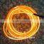 Factory wholesale event,party festival ELwire, flexible neon wire