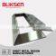 Laser cutting enclosure with mirror finish aluminum sheet