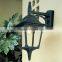 1 Light Semi-Flush Wall Light with a traditional street light design