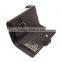 Customized brand key holder wallet, black Leather Key Holder with Embossing Logo
