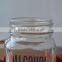 Transparent Christmas Promotional Glass Bottle with Handle