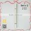 Fancy design dual head sky blue color 6ml perfume spray botlle