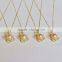 golden south sea pearl pendant with high quality