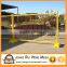 Removeable galvanized temporary fence