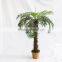 cheap indoor decorative artificial palm trees plastic trunk