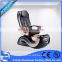 foot spa massage chair with glass pedicure sinks, manicure pedicure chair