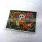 White twill garments/bags woven labels,woven patches