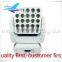 newest 2015 hot products 5x5 25pcs 12w rgbw moving head LED Pixel Matrix Beam