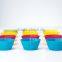 Silicone Baking Cups - Reusable Cupcake Muffin Liners Nonstick Muffin Molds