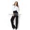Pretty steps 2015 quality elegant womens beading collar cotton office wea shirt for OL
