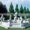Classical outdoor large stone marble water fountain