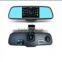 Hot sale GPS dual lens camera dvr dash cam 5 inch mirror dvr (XY-X500)