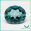 Bulk nanosital rough gemstones fancy color teal green crystals for jewelry making