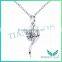 925 Sterling Sliver 9 Hearts & Flower White Moissantie Diamond Pendants Charms for Necklace Jewelry