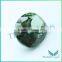 Factory wholesale price egg shape 149# apple green spinel