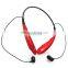 HBS-800 Sports Stereo Bluetooth Headphone Wireless Headphones Red and Black