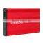 Wholesale 2.5" USB 2.0 SATA Hard Drive HDD Enclosure Case Red