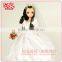 Hot sell fashion barbaie wedding doll toy
