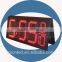 Red led light 24inch gas station sign board