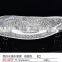 cambered decorative plastic snack dish
