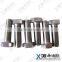 alloy20 M20 stainless steel hex bolt uns n08020 hex bolt full threaded